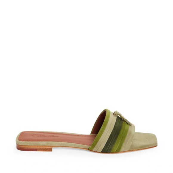 Loro Piana Charms Pleated Slide Sandal - Picture 4 of 6